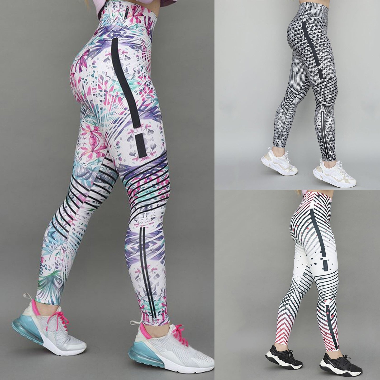 Seamless Leggings Sport Women Fitness Leisure Elastic Tight Yoga Sports Tight Running Pants Yoga Pants Leggings Gym Tights