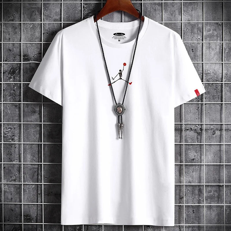2022 T Shirt for Men Clothing Summer Goth Oversized Manga Hip Hop Running Tshirts Men Streetwear Harajuku Gym Clothing Tee Shirt