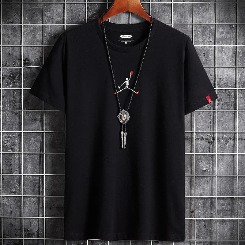 KingStyle Oversized Goth Streetwear Tee
