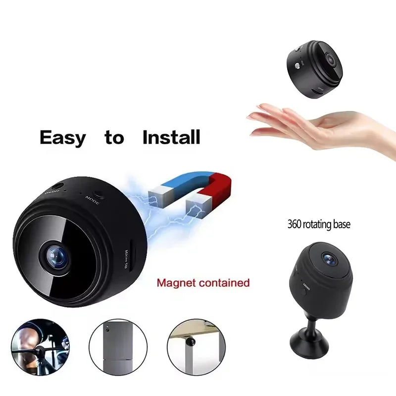 A9 Mini 1080p Wireless WiFi Security Camera