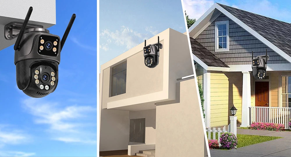 4K 8MP Outdoor WiFi PTZ Security Camera
