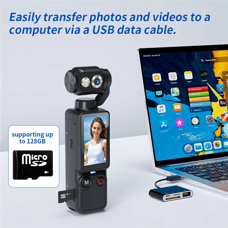 Lenovo 4K WiFi Wearable Sports Camera