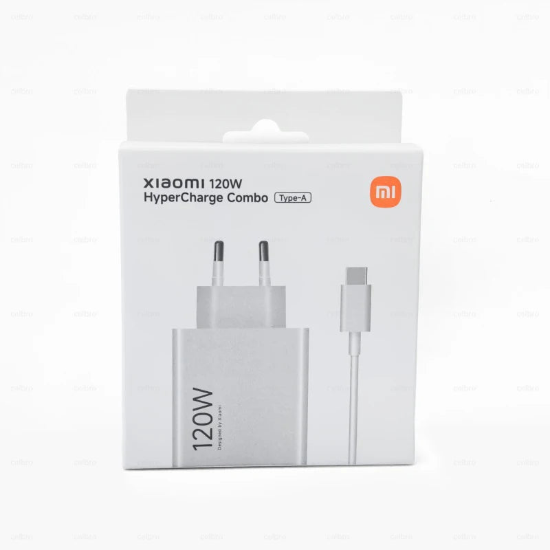 Xiaomi 120W Turbo Fast Charger Set