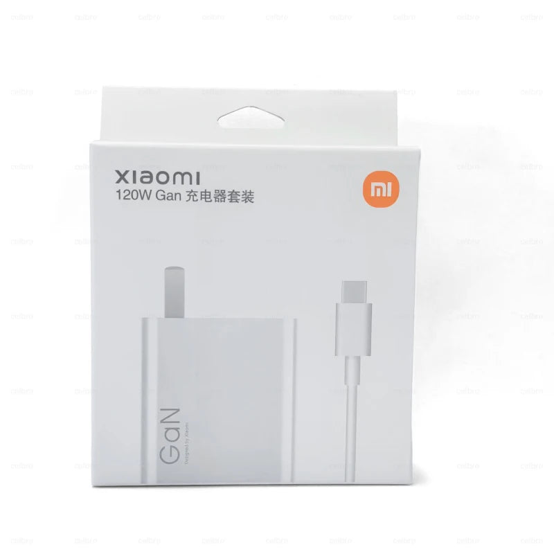 Xiaomi 120W Turbo Fast Charger Set