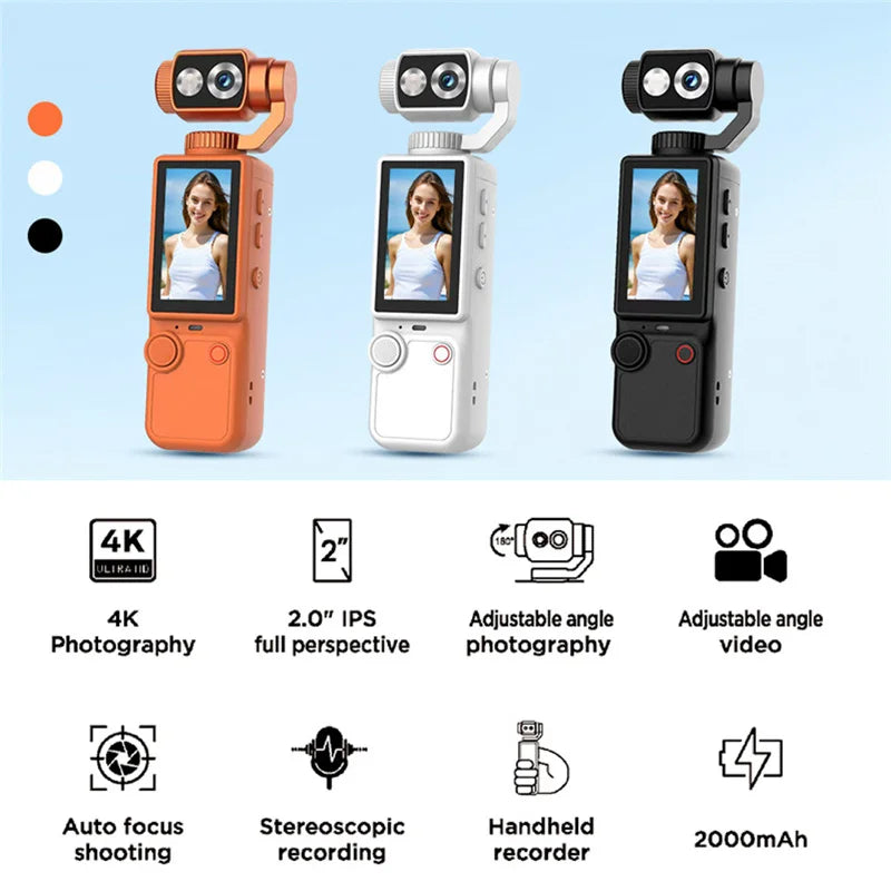 Lenovo 4K WiFi Wearable Sports Camera