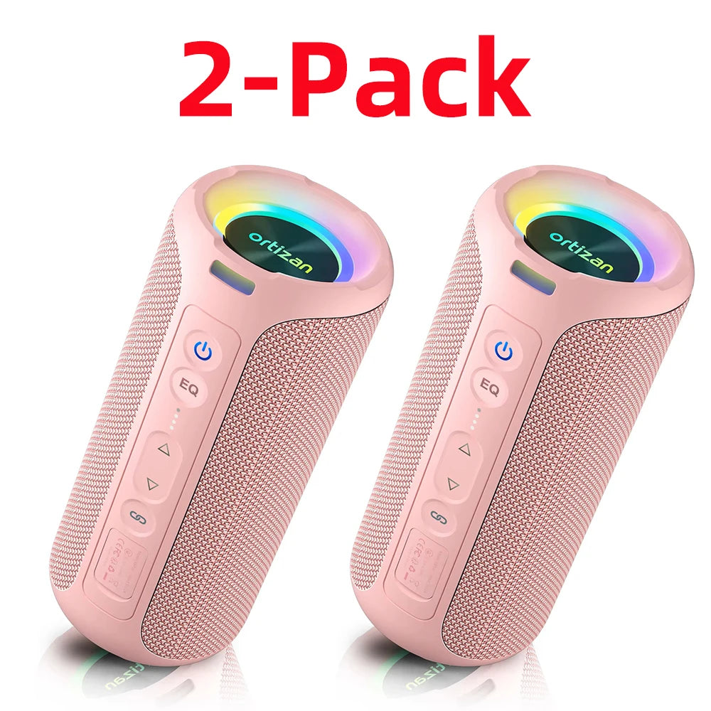 Ortizan 40W Portable Bluetooth Speaker IPX7 Waterproof