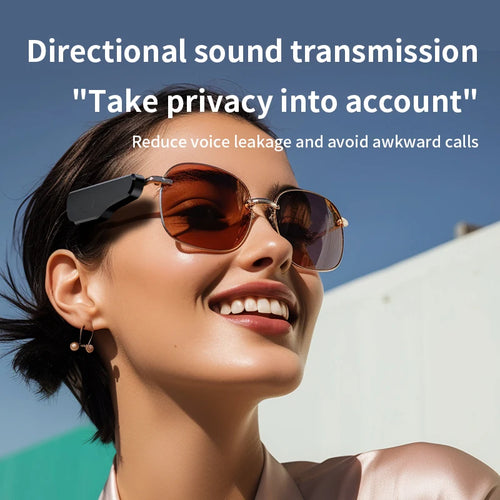 Bluetooth Air Conduction Glasses Headphones