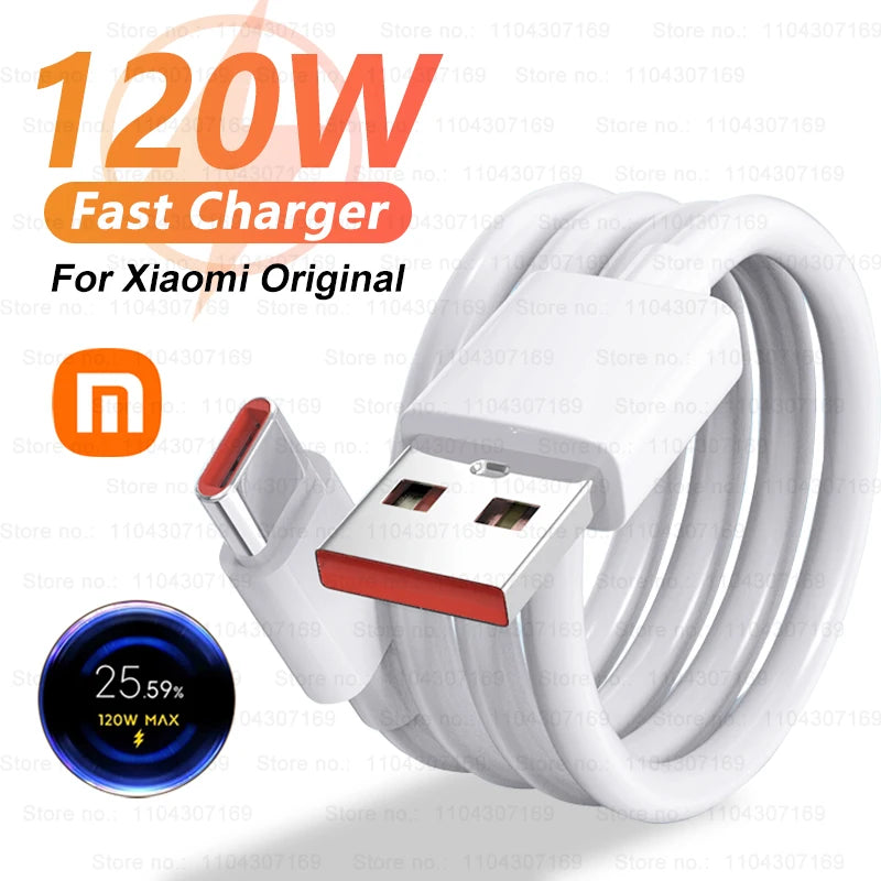 Xiaomi 120W USB-C Turbo Fast Charging Cable