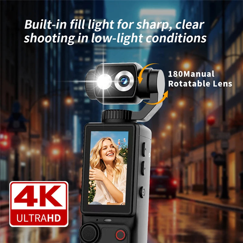 Lenovo 4K WiFi Wearable Sports Camera