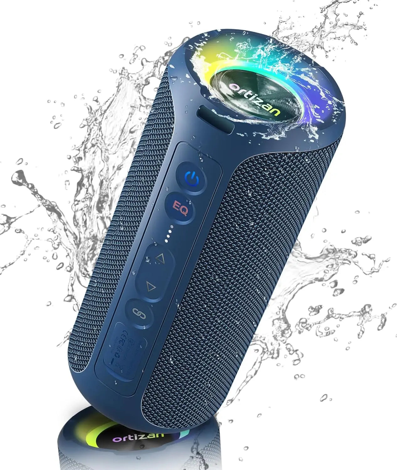 Ortizan 40W Portable Bluetooth Speaker IPX7 Waterproof