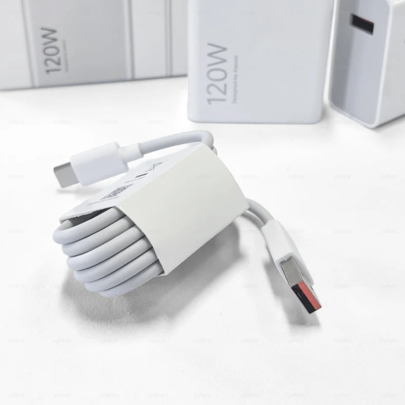 Xiaomi 120W Turbo Fast Charger Set