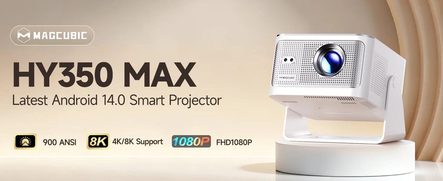 MAGCUBIC HY300 Pro Smart Mini Projector