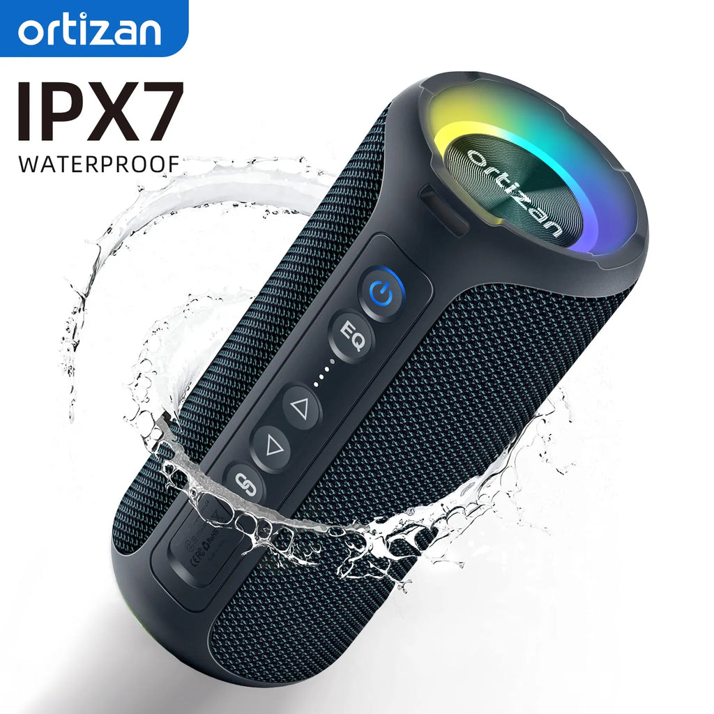 Ortizan 40W Portable Bluetooth Speaker IPX7 Waterproof