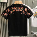 KingStyle Embroidered Flower Tee