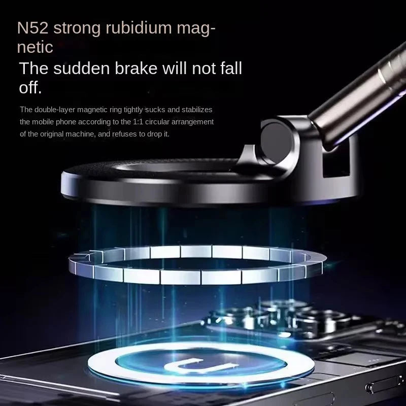 Foldable MagSafe Magnetic Phone Holder for Car & Desk