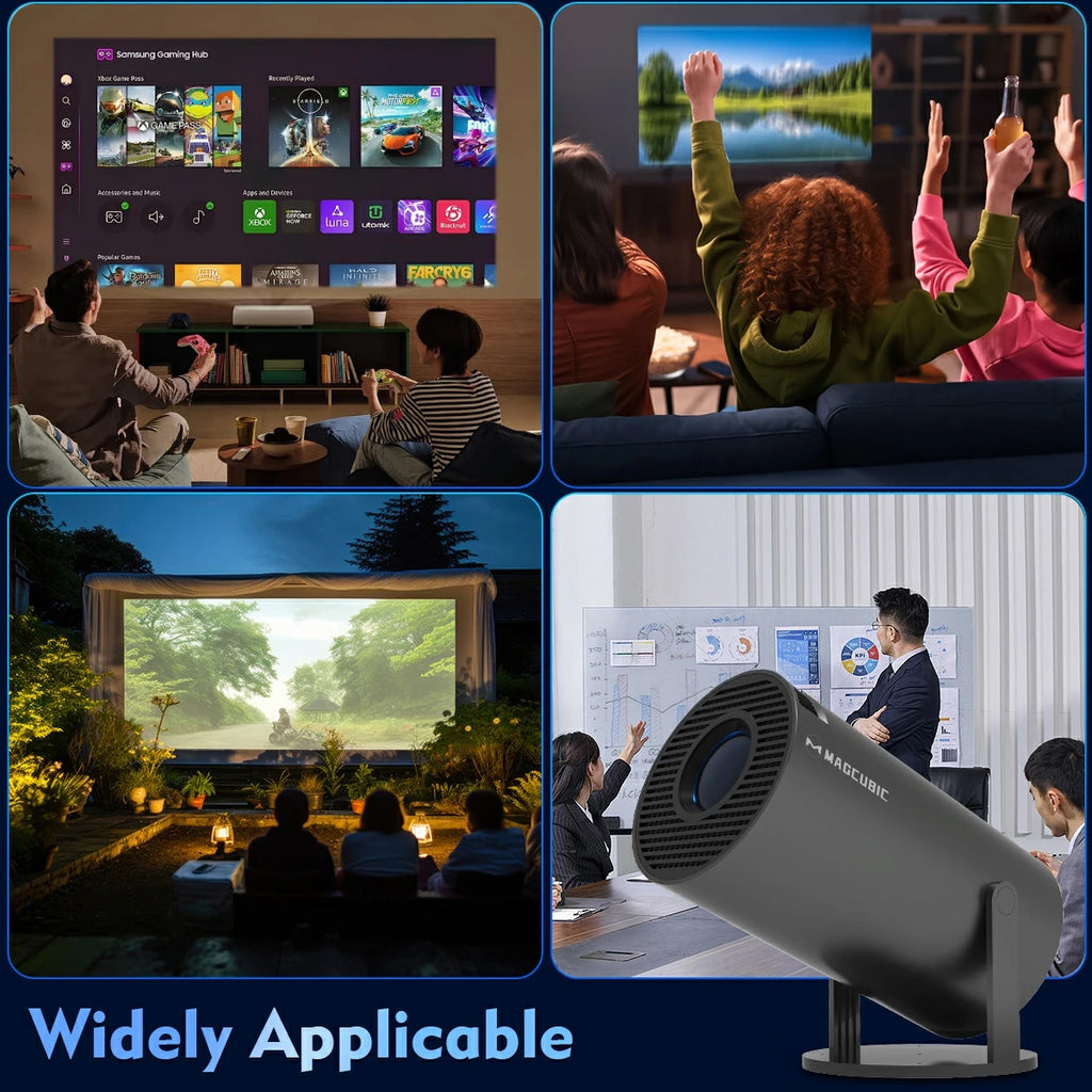 MAGCUBIC HY300 Pro Smart Mini Projector