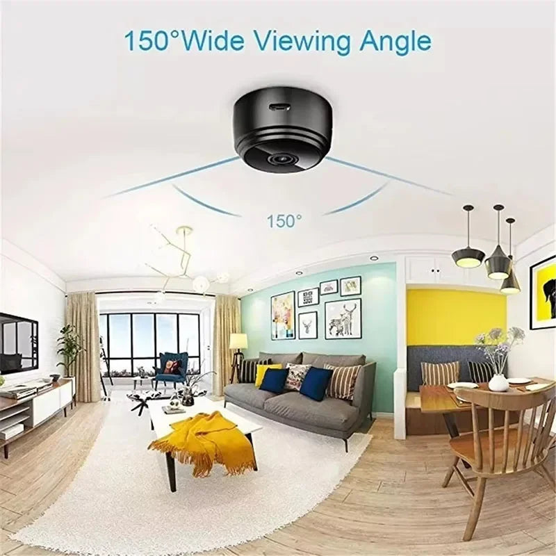 A9 Mini 1080p Wireless WiFi Security Camera
