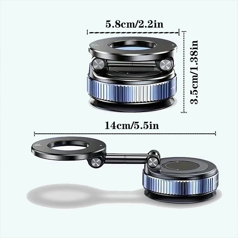 Foldable MagSafe Magnetic Phone Holder for Car & Desk