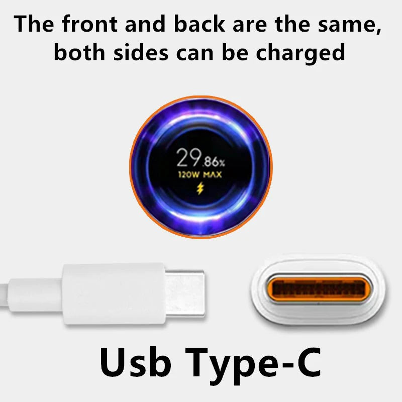 Xiaomi 120W USB-C Turbo Fast Charging Cable