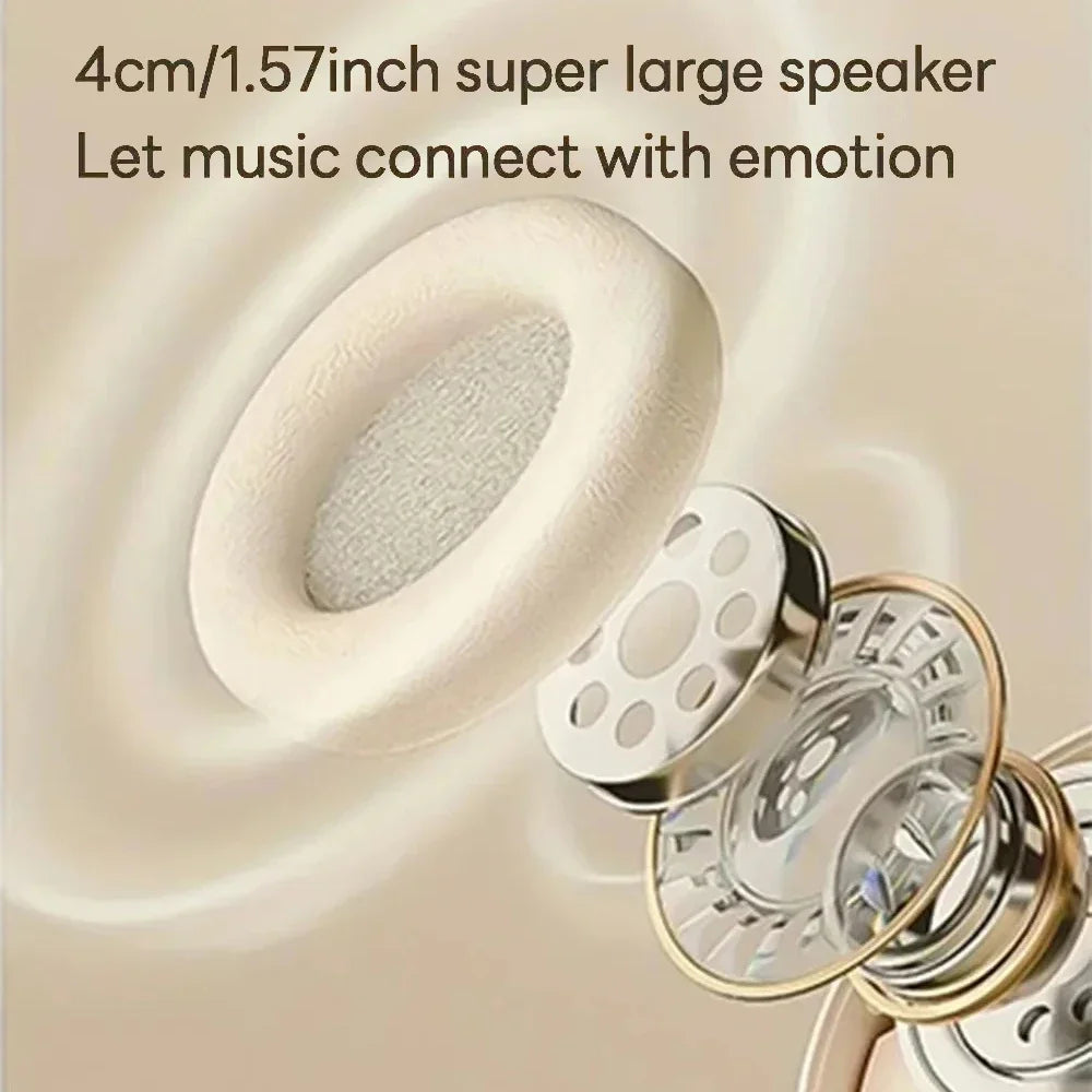 Bluetooth 5.3 Dual Mode Wireless Gaming Headphones