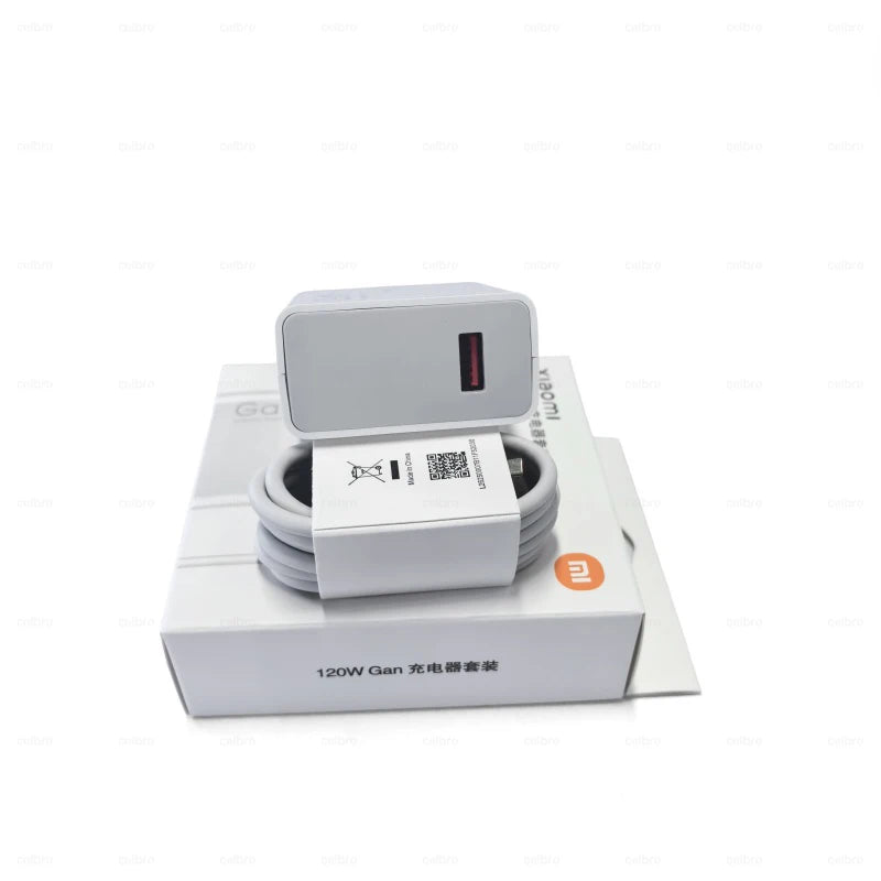 Xiaomi 120W Turbo Fast Charger Set