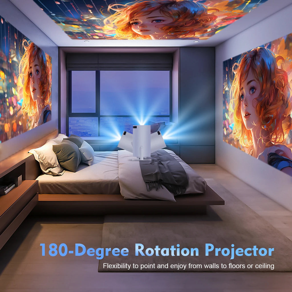 MAGCUBIC HY300 Pro Smart Mini Projector