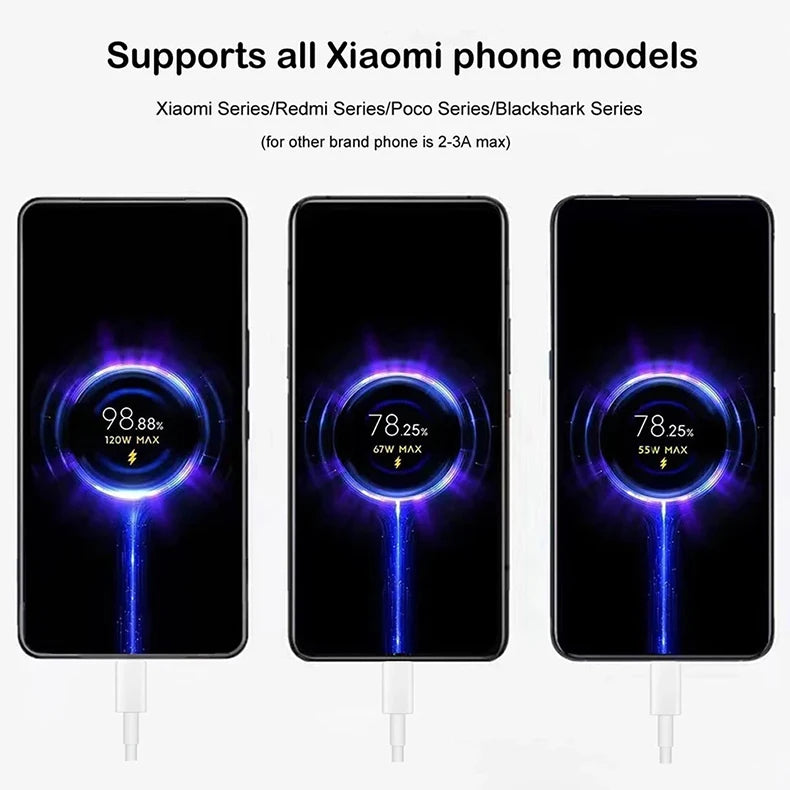 Xiaomi 120W USB-C Turbo Fast Charging Cable