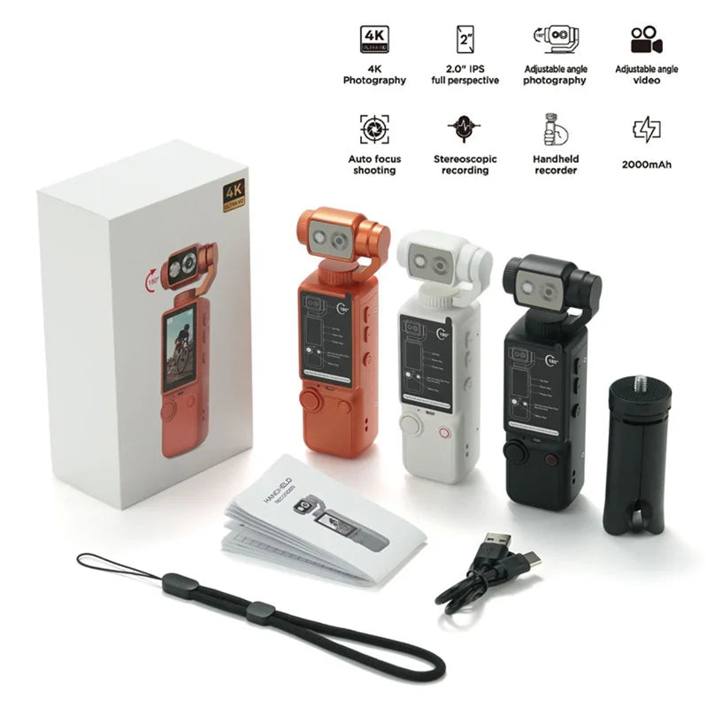 Lenovo 4K WiFi Wearable Sports Camera