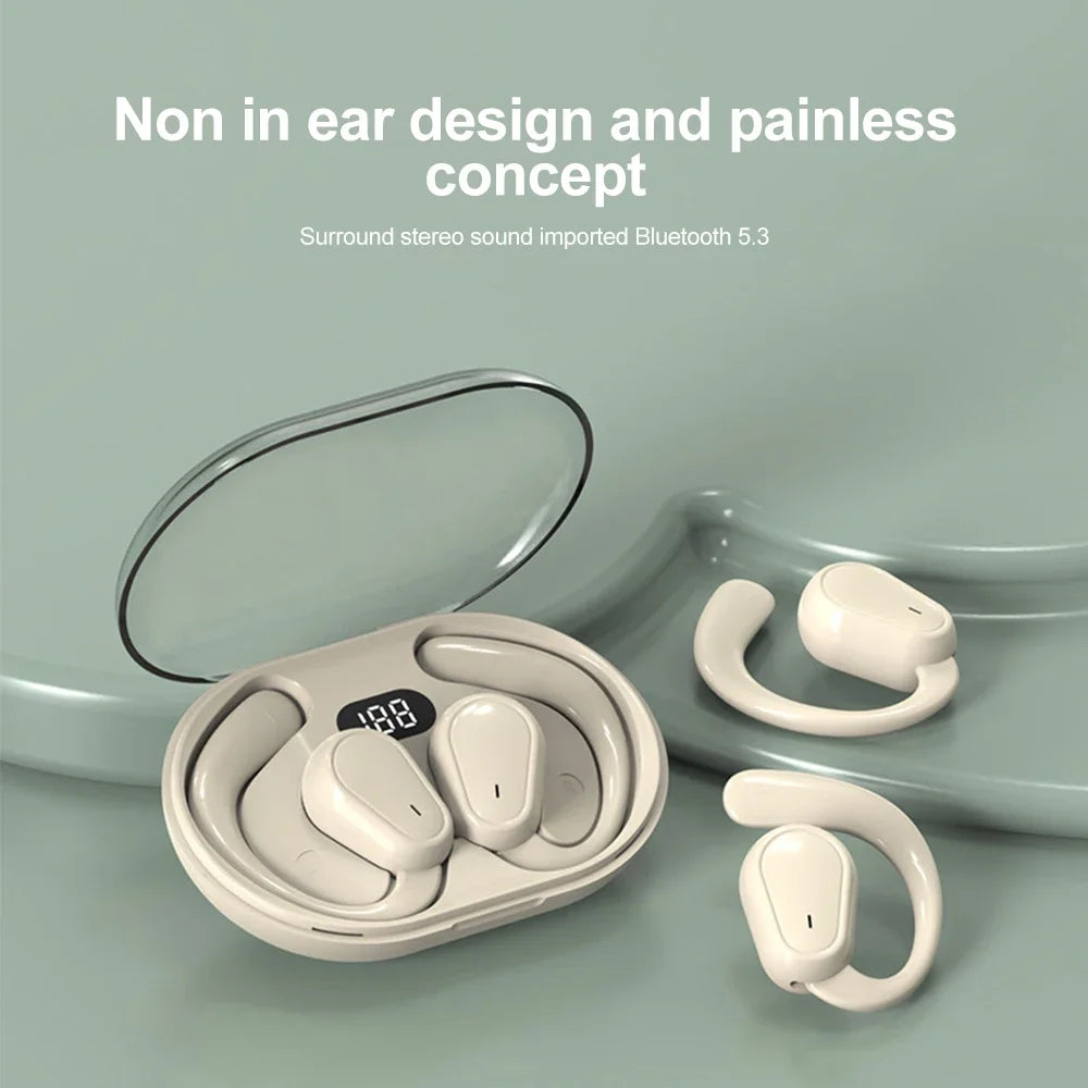 Bluetooth 5.3 Ear Hook Wireless Headphones
