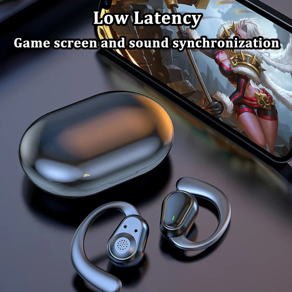 Bluetooth 5.3 Ear Hook Wireless Headphones