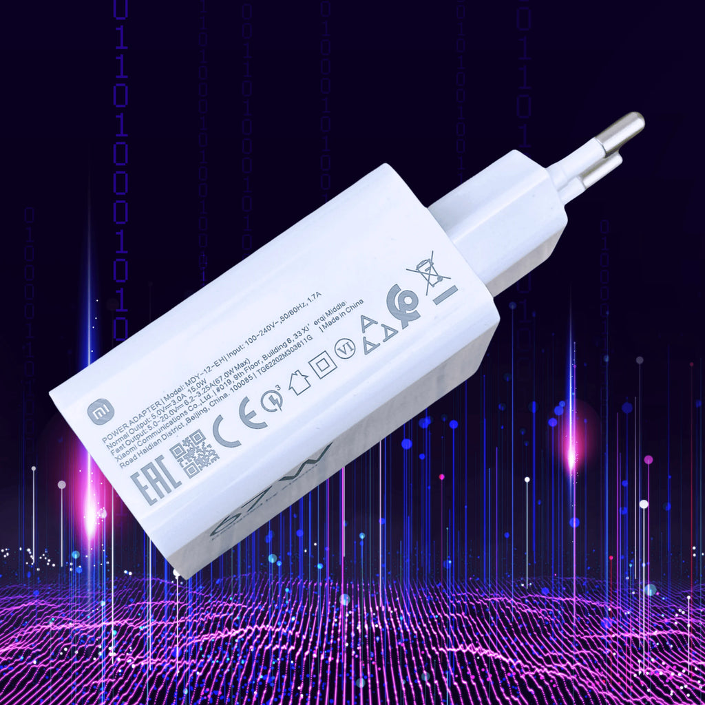Xiaomi 67W GaN Turbo Fast Charger with USB-C Cable