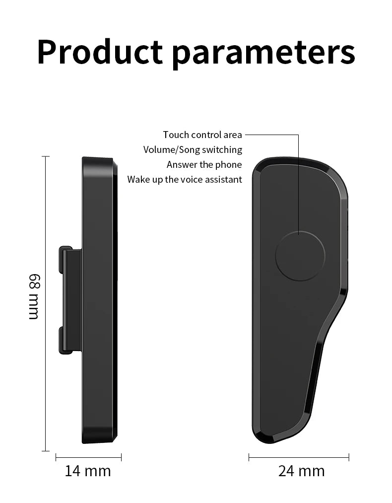Bluetooth Air Conduction Glasses Headphones