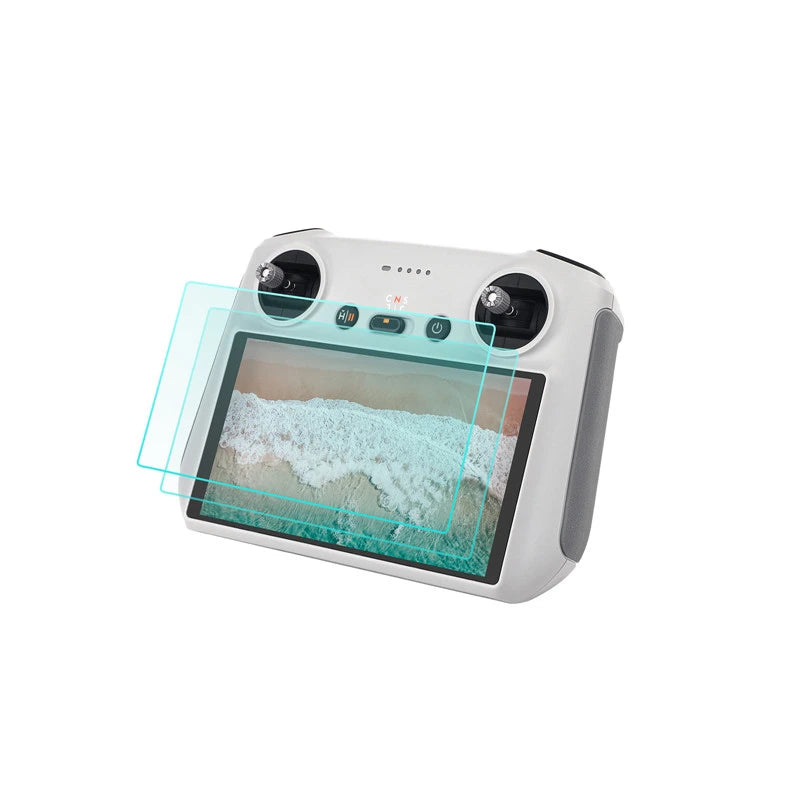 KingStyle DJI Mini 3 / 4 / 5 Pro RC Screen Protector — 9H HD Tempered Glass