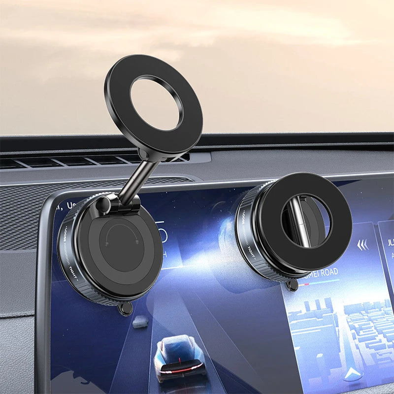 Foldable MagSafe Magnetic Phone Holder for Car & Desk
