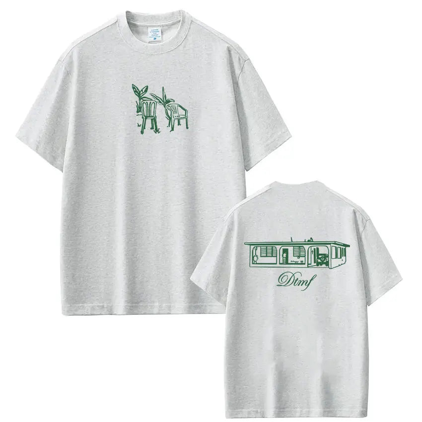 Men Women Hip Hop Loose T-shirts Rapper Tour 2026 Print T Shirt Summer Music Album Tshirts Fashion Vintage Tops Streetwear