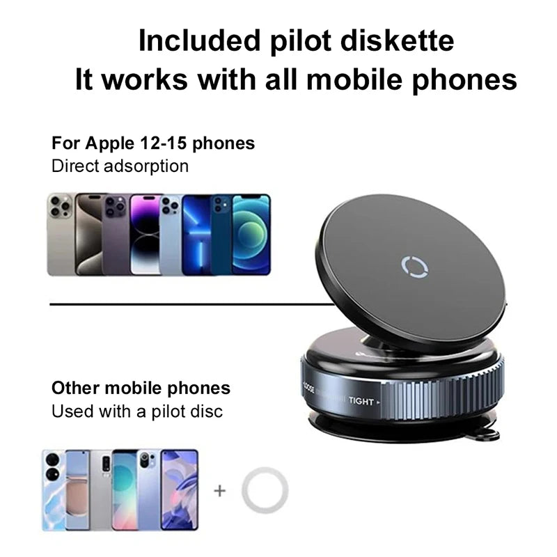 Foldable MagSafe Magnetic Phone Holder for Car & Desk