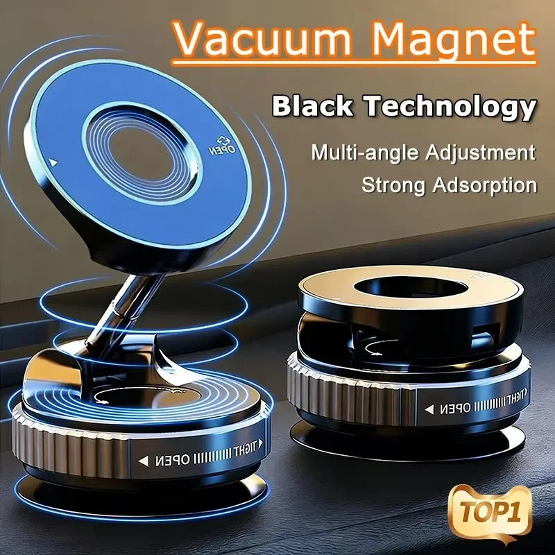 360° Magnetic Car Phone Holder with Strong Suction
