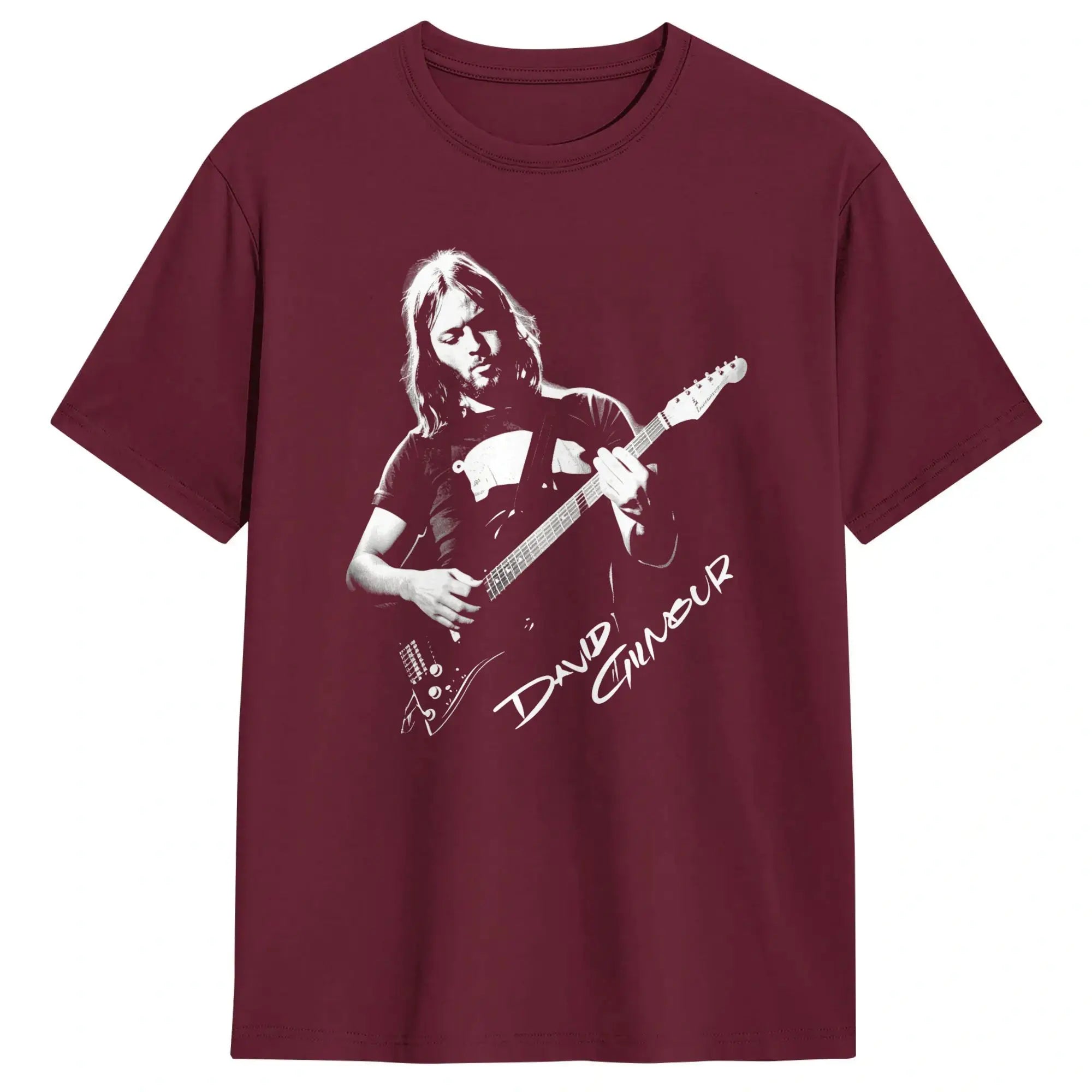 Streetwear T-Shirt Summer David Gilmour Hip Hop T-Shirts  100 Cotton Tshirt for Men's Y2K Retro Short Sleeve Top Tees