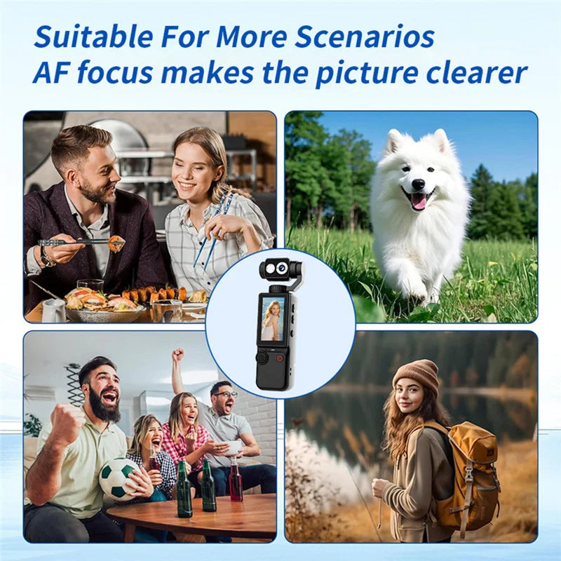 Lenovo 4K WiFi Wearable Sports Camera