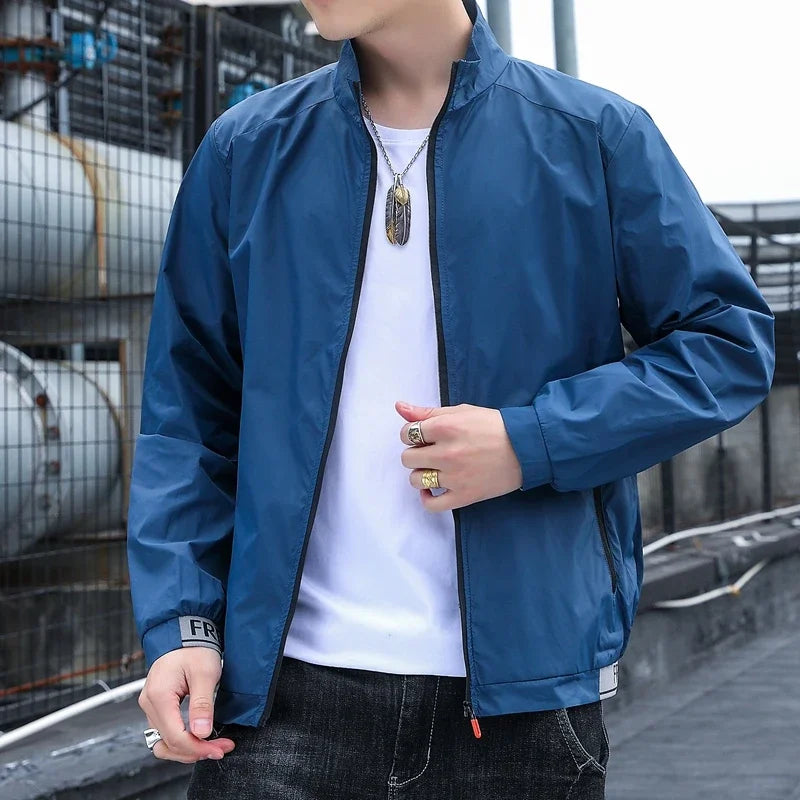 KingStyle Men's Lightweight Bomber Jacket