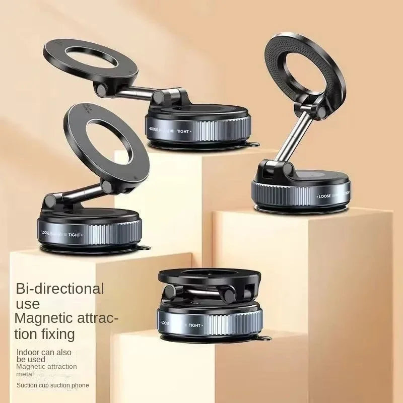 360° Magnetic Car Phone Holder with Strong Suction