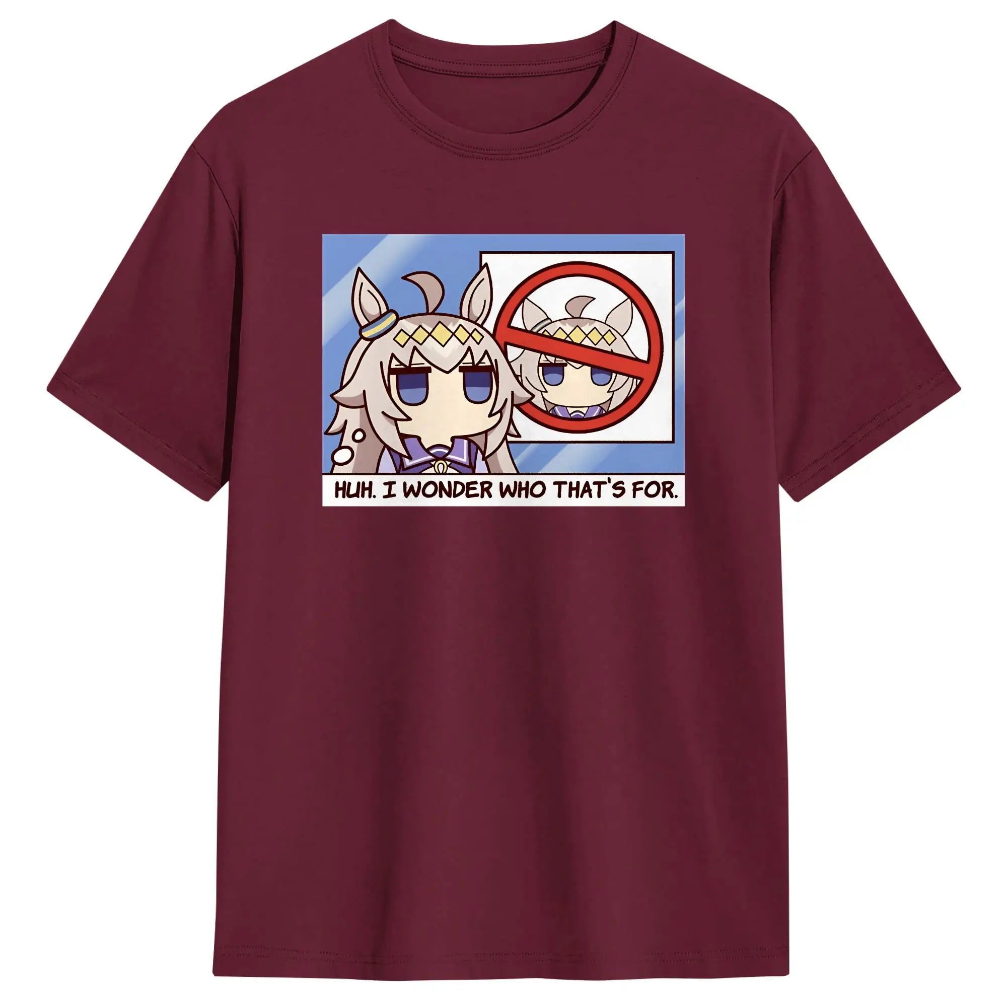 Streetwear T-Shirt Summer Oguri Cap Hip Hop T Shirts Uma Musume Cotton Tshirt for Men Y2K Casual Short Sleeve Top Tees