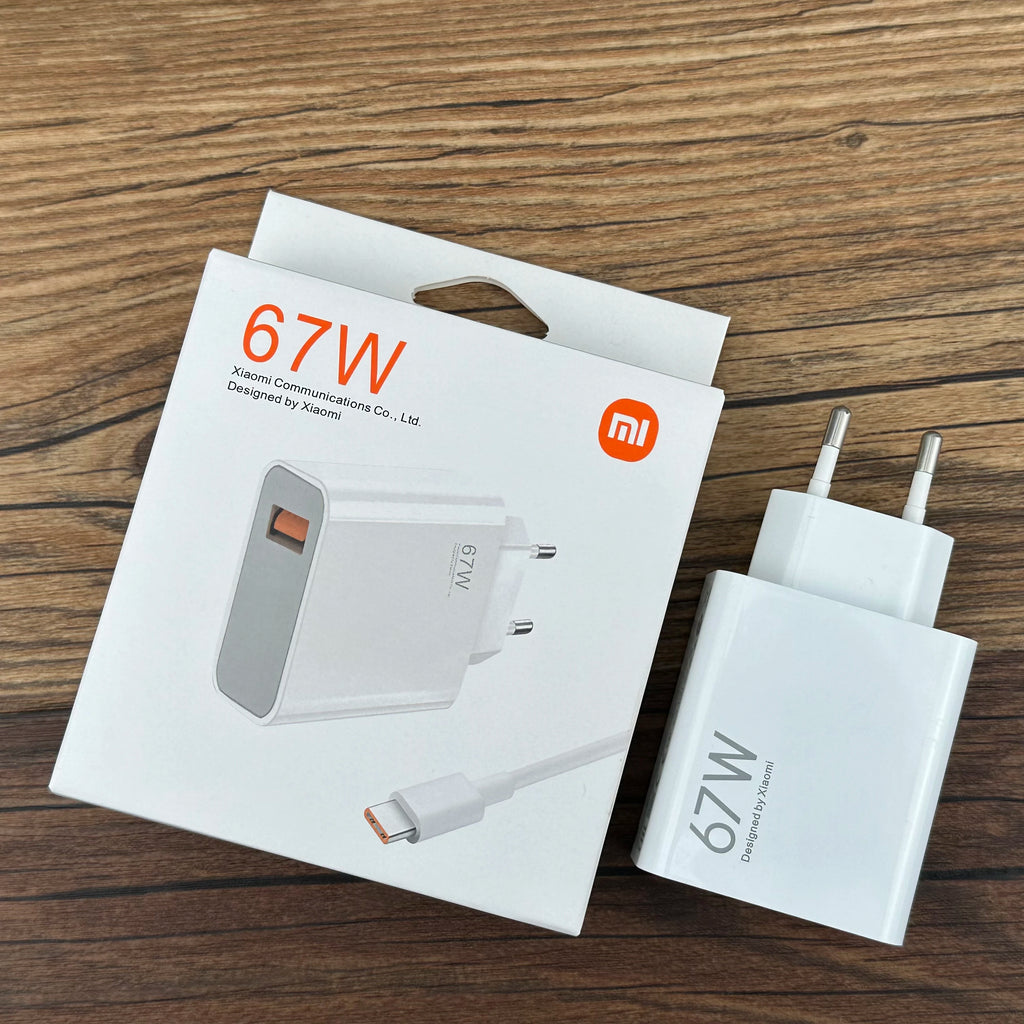 Xiaomi 67W GaN Turbo Fast Charger with USB-C Cable