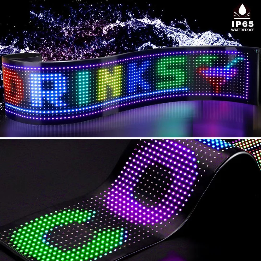 Bluetooth Programmable LED Matrix Pixel Display Panel