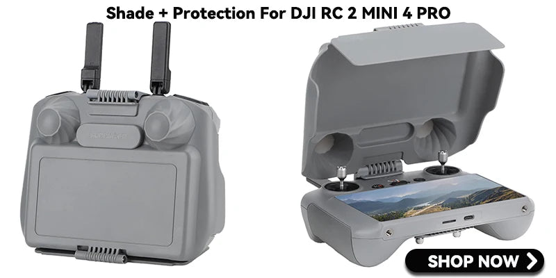 KingStyle DJI Mini 3 / 4 / 5 Pro RC Screen Protector — 9H HD Tempered Glass
