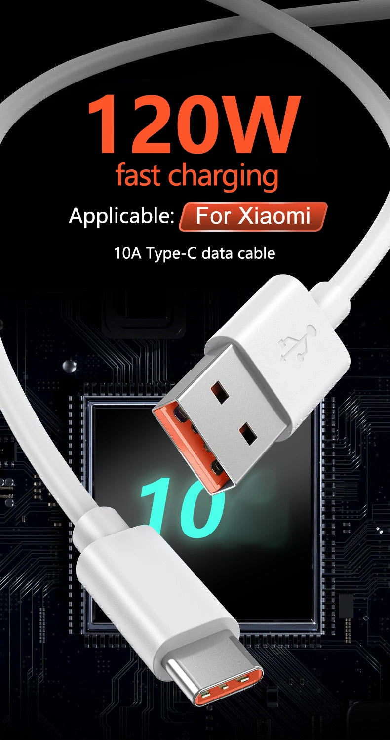 Xiaomi 120W USB-C Turbo Fast Charging Cable