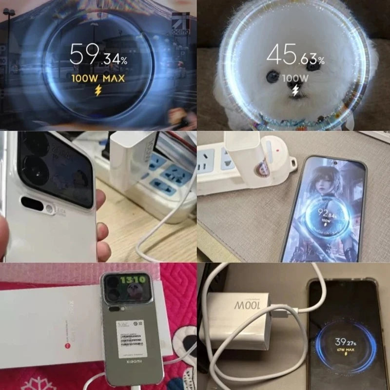 Xiaomi 100W Turbo Fast Charger with USB-C Cable